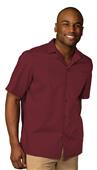 Edwards Unisex Poplin Solid Camp Shirt