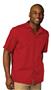Edwards Unisex Poplin Solid Camp Shirt