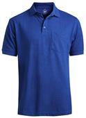 Edwards Unisex Short Sleeve Blended Pique Polo Edwards Unisex Short Sleeve Blended Pique Polo