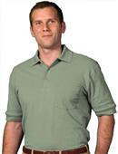 Edwards Unisex Short Sleeve Soft Touch Pique Polo