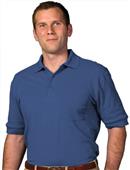Edwards Unisex Short Sleeve Soft Touch Pique Polo