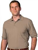 Edwards Unisex Short Sleeve Soft Touch Pique Polo
