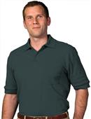 Edwards Unisex Short Sleeve Soft Touch Pique Polo