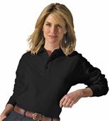 Edwards Unisex Long Sleeve Soft Touch Pique Polo Edwards Unisex Long Sleeve Soft Touch Pique Polo