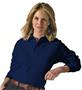 Edwards Unisex Long Sleeve Soft Touch Pique Polo