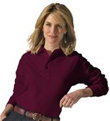 Edwards Unisex Long Sleeve Soft Touch Pique Polo Edwards Unisex Long Sleeve Soft Touch Pique Polo