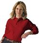 Edwards Unisex Long Sleeve Soft Touch Pique Polo