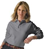 Edwards Unisex Long Sleeve Soft Touch Pique Polo Edwards Unisex Long Sleeve Soft Touch Pique Polo