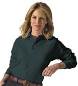 Edwards Unisex Long Sleeve Soft Touch Pique Polo