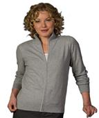 Edwards Misses' Full Zip Front Cardigan
