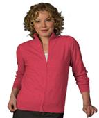 Edwards Misses' Full Zip Front Cardigan