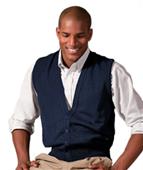 Edwards Unisex Button Vest