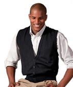 Edwards Unisex Button Vest
