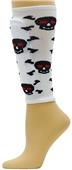 Red Lion Skull/Crossbone Soccer Shin Guard Sleeves Red Lion Skull/Crossbone Soccer Shin Guard Sleeves