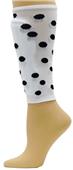 Red Lion Polka Dot Soccer Shin guard Sleeves Red Lion Polka Dot Soccer Shin guard Sleeves
