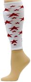 Red Lion Milky Way Stars Soccer Shin guard Sleeves Red Lion Milky Way Stars Soccer Shin guard Sleeves