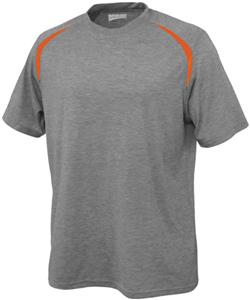 CARBON HEATHER/ORANGE