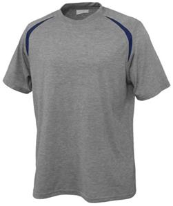 CARBON HEATHER / NAVY BLUE