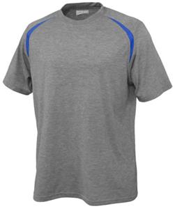 CARBON HEATHER / ROYAL BLUE