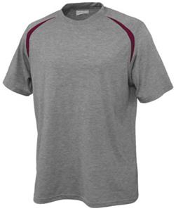 CARBON HEATHER/MAROON