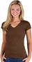LAT Sportswear Jr V-Neck Longer Length T-Shirts