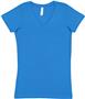 LAT Sportswear Jr V-Neck Longer Length T-Shirts