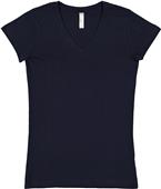 LAT Sportswear Jr V-Neck Longer Length T-Shirts