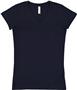 LAT Sportswear Jr V-Neck Longer Length T-Shirts
