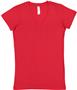 LAT Sportswear Jr V-Neck Longer Length T-Shirts