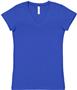 LAT Sportswear Jr V-Neck Longer Length T-Shirts