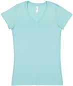 LAT Sportswear Ladies Jr V-Neck T-Shirt LAT Sportswear Ladies Jr V-Neck T-Shirt