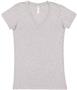 LAT Sportswear Jr V-Neck Longer Length T-Shirts