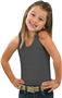 LAT Sportswear Girls 2x1 Rib Tank