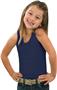 LAT Sportswear Girls 2x1 Rib Tank