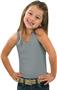 LAT Sportswear Girls 2x1 Rib Tank