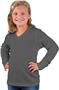 LAT Sportswear Girls Thermal V-Neck Hoodies