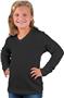 LAT Sportswear Girls Thermal V-Neck Hoodies