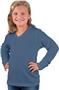 LAT Sportswear Girls Thermal V-Neck Hoodies