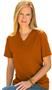 LAT Sportswear Ladies Jersey V-Neck T-Shirt