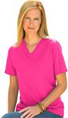 LAT Sportswear Ladies Jersey V-Neck T-Shirt LAT Sportswear Ladies Jersey V-Neck T-Shirt