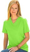 LAT Sportswear Ladies Jersey V-Neck T-Shirt LAT Sportswear Ladies Jersey V-Neck T-Shirt