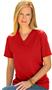 LAT Sportswear Ladies Jersey V-Neck T-Shirt