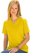 LAT Sportswear Ladies Jersey V-Neck T-Shirt