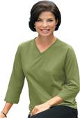 LAT Sportswear Ladies Jersey 3/4 Sleeve T-Shirt