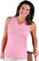 LAT Sportswear Ladies V-Neck Sleeveless T-Shirt