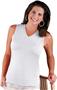 LAT Sportswear Ladies V-Neck Sleeveless T-Shirt