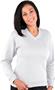 LAT Sportswear Ladies French Terry V-Neck Pullover