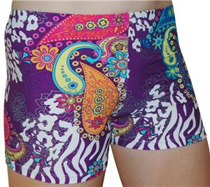 PAISLEY ZEBRA PURPLE