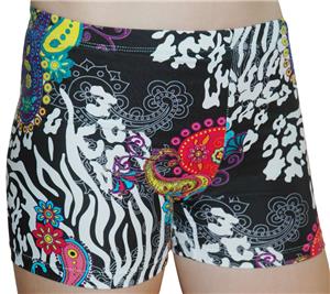 PAISLEY ZEBRA BLACK