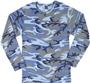 LAT Sportswear Youth Camo Long Sleeve T-Shirt